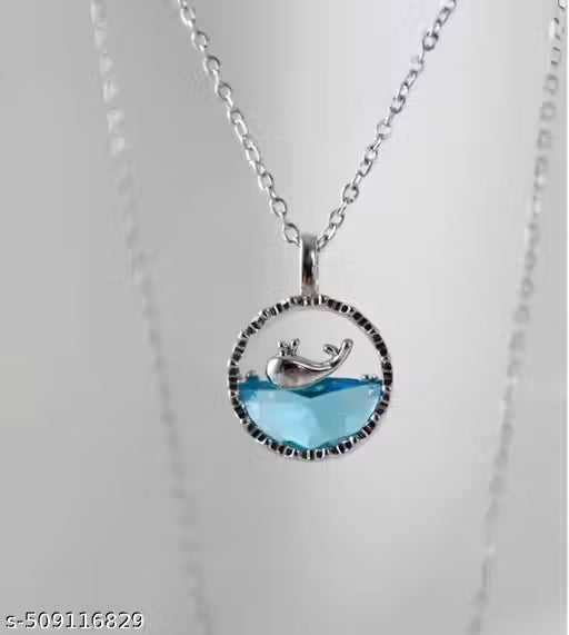 dolphin Pendant Chain | Girls dolphin Locket | Girls dolphin necklace chain | chain for girls | women necklace chain | pendant chain | Trendy necklace chain | necklace dikhayen