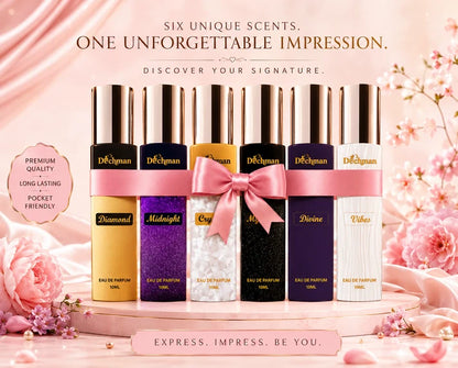 DUCHMAN Romantic Luxurious perfume pack of 6