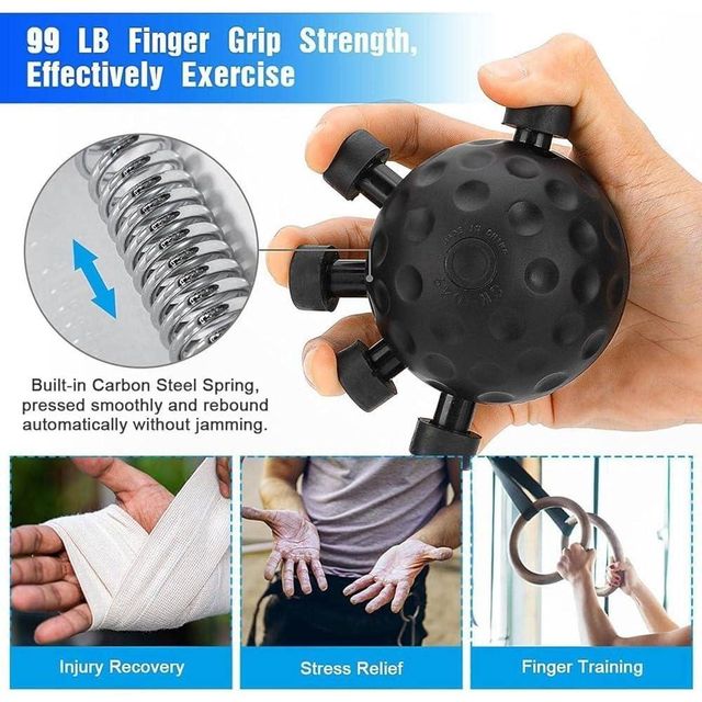 Ultimate Finger Exerciser Strength Trainer Exercise Ball